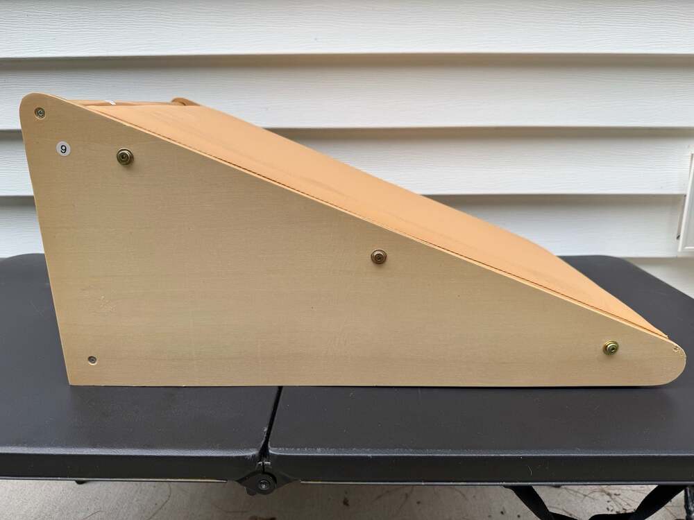 Montessori Wooden Climbing Cushioned Ramp